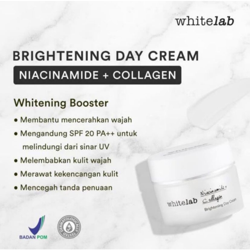 WHITELAB BRIGHTENING  DAY CREAM &amp; BRIGHTENING NIGHT CREAM