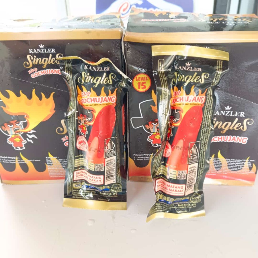 KANZLER SINGLES ORIGINAL KEJU MINI HOT GOCHUJANG 65GR