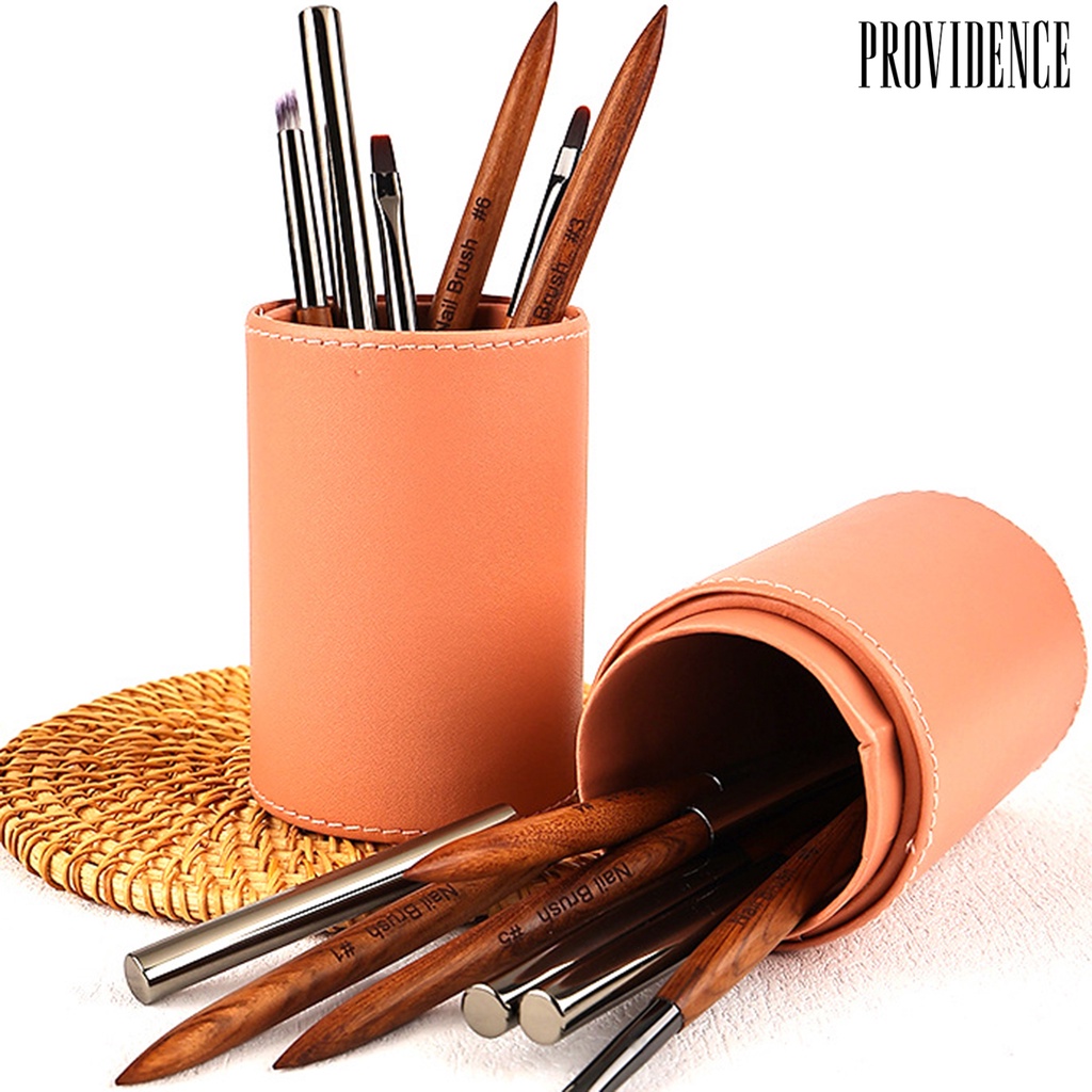 Providence Manicure Pen Bulu Lembut Tidak Menandai Non-Geser DIY Dengan Penutup Kutek Lukisan Menggambar Brush Liner Nail Brush Nail Salon Supply