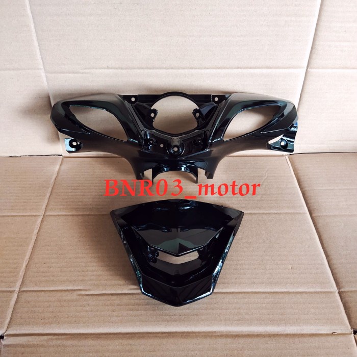 Batok Kepala Depan Motor Yamaha Xeon Karbu Hitam
