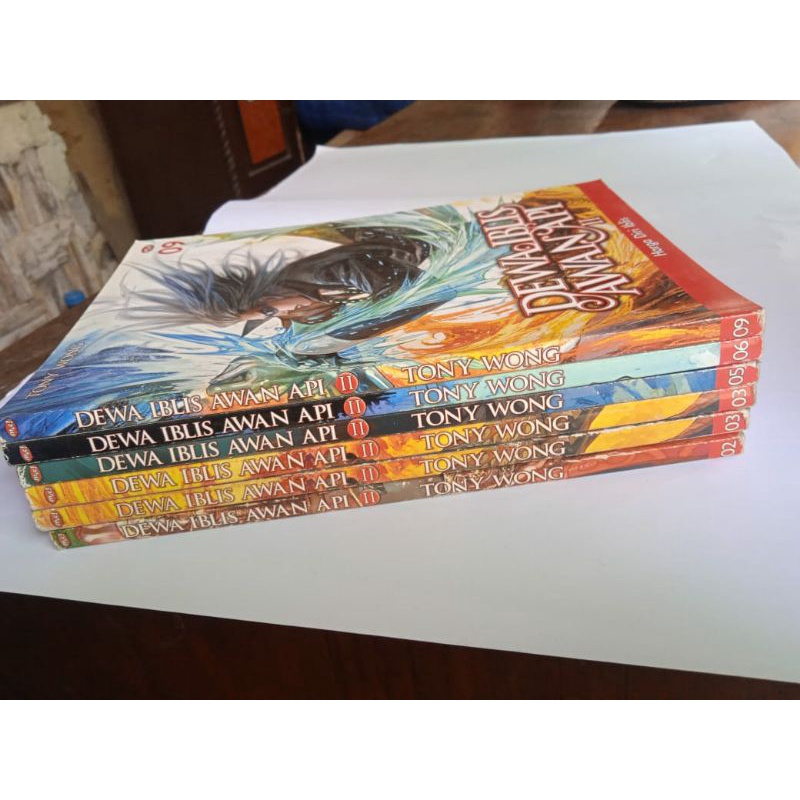 Komik Tony Wong Dewa Iblis Awan Api II