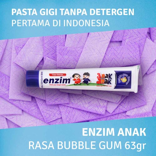 ENZIM ANAK BUBBLE GUM 63gr