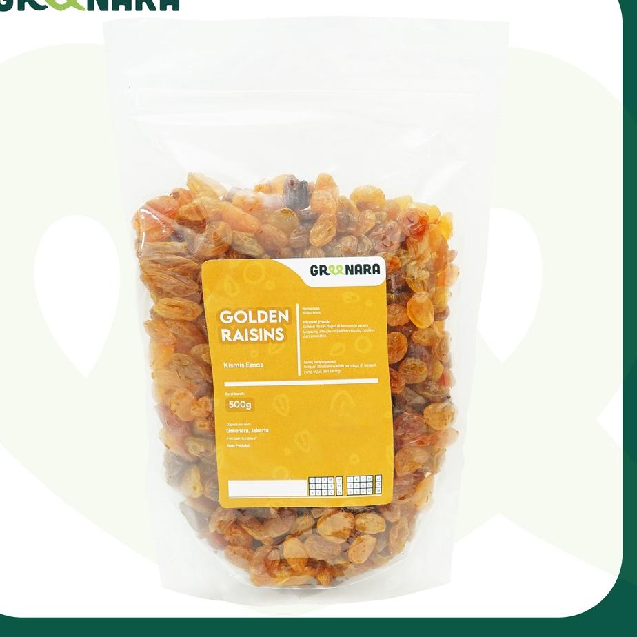 

★ Dried Golden Raisin USA 500gr / Kismis ☁