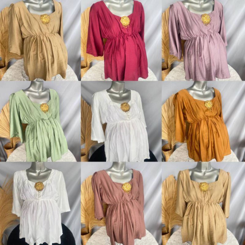 Kebaya Bali By Ani Kebaya Hamil Linen Halus