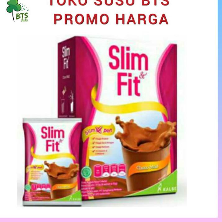 

♢ SUSU SLIM & FIT 6 X 52GR / SUSU SLIMFIT KALBE ♣