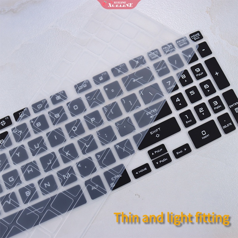 16.1 inch Notebook Laptop Dustproof Keyboard Cover Protector Skin for HP 7 Victus Ultra-thin Super Soft Silicone [ZXL]