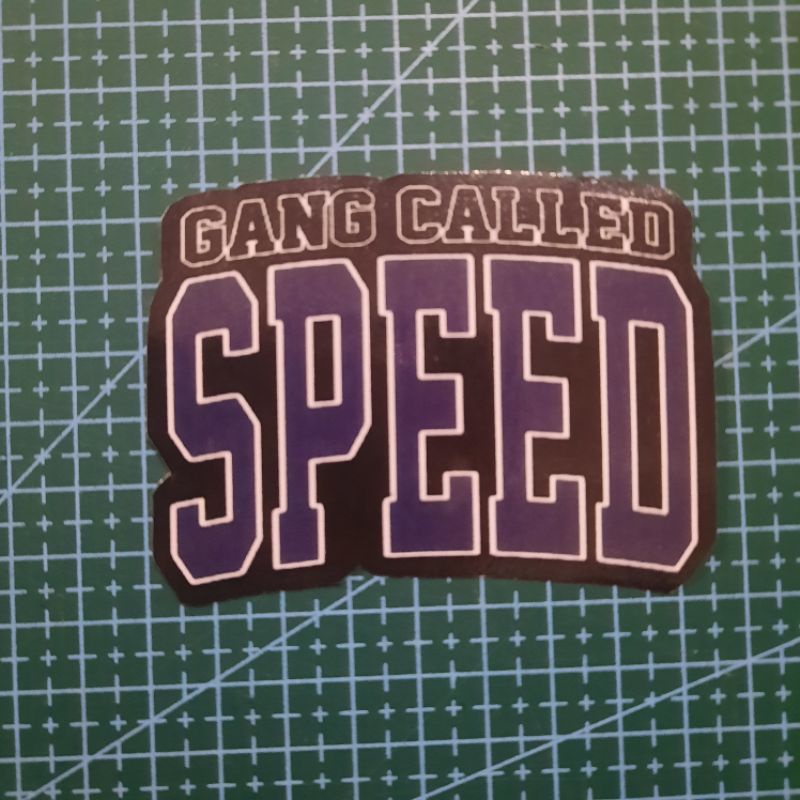 Sticker Band SPEED / GANG CALLED SPEED (BOOTLEG)