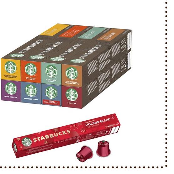 

➥ Pilih Varian Nespresso® Starbucks® Coffee Capsule ☛