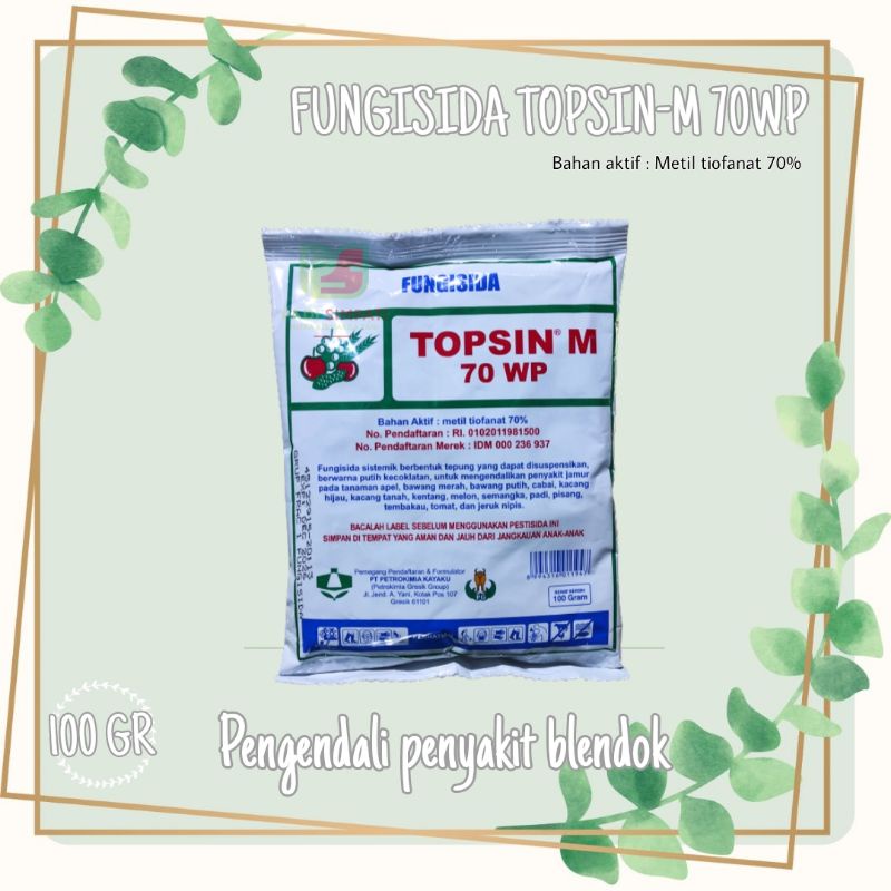 Fungisida Sistemik Topsin-M 70WP 100gr