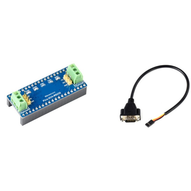 Btsg Waveshare UART to RS232 Modul RS232 2channel Untuk Raspberry Pi Pico SP3232EEN Transceiver