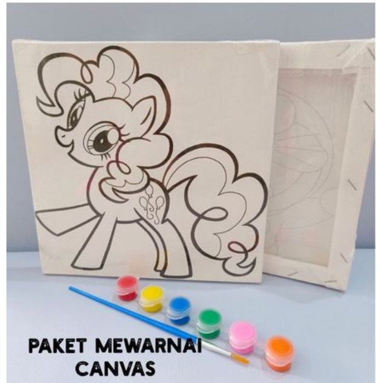 

Mewarnai Kanvas Anak, Set Mewarnai Kanvas