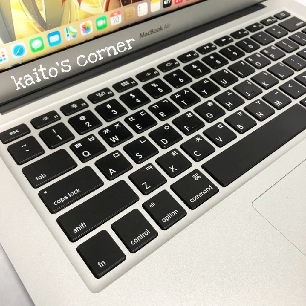 LAPTOP MACBOOK AIR  2017 CORE I5.1,8 GHZ - LAYAR 13,3 INCH - cocok untuk kuliah/ kerja