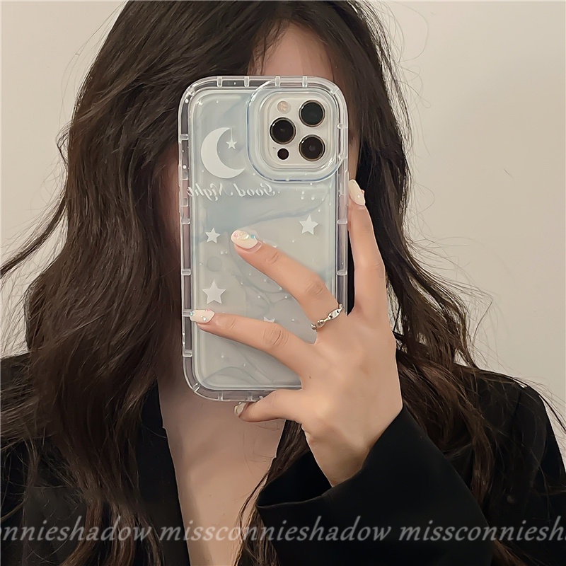 Fantasi Langit Berbintang Bintang Bulan Pasangan Case Untuk Redmi A1 9A 10A 10 9T 9C NFC Redmi Note 9 11 11s 10 10s Note1 Note10 Note10s Note9 Clear Airbag Shockproof Soft TPU Cover