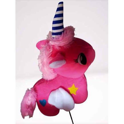 (RS)Boneka little pony UNICORN bertanduk tinggi +-35 cm label SNI BONEKA KUDA PONI