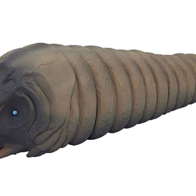 GODZILLA MOVIE MONSTER MOTHRA LARVA ACTION FIGURE MAINAN PAJANGAN G5454TS