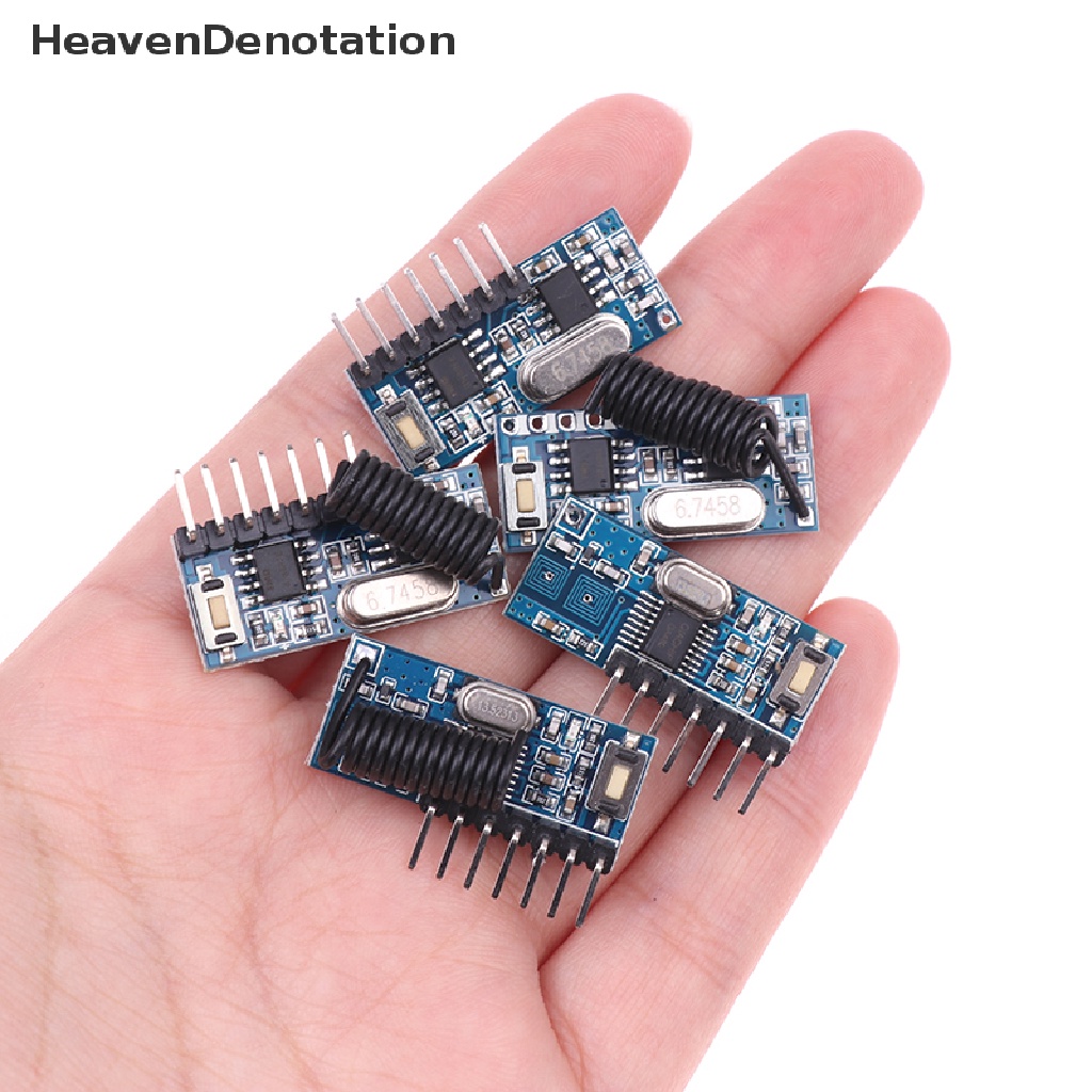 [HeavenDenotation] Rx480e-4 433mhz Wireless Coding Transmitter Decoding Receiver Modul 4ch Output HDV