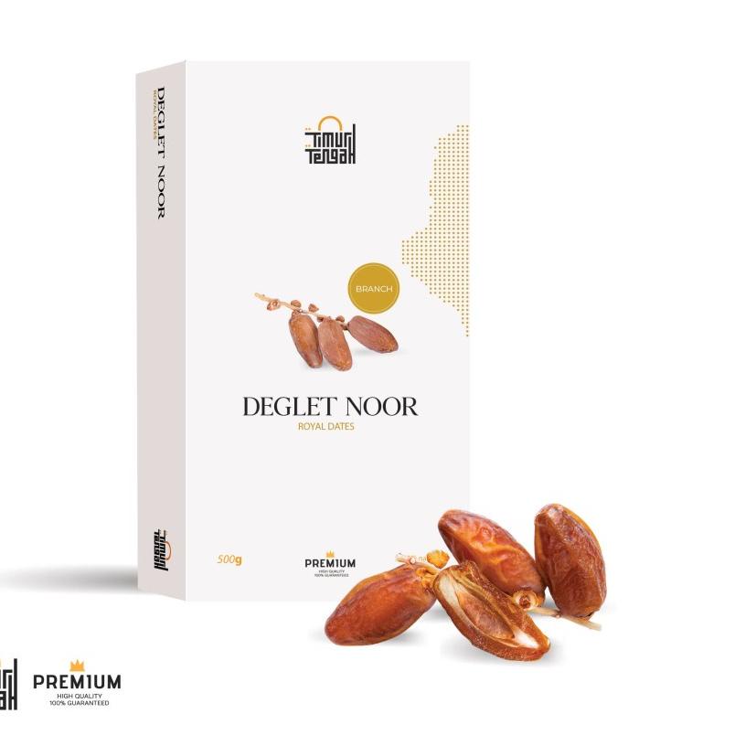

✴ Timur Tengah Kurma Tunisia Tangkai 500gr Deglet Noor Premium Original High Quality ♣