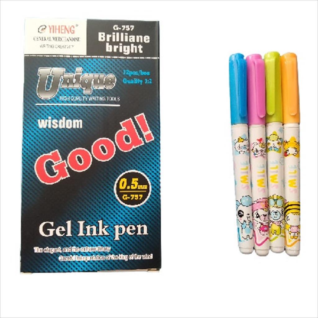 

[CALLISTA] Gel Pen Smile G-757 (12pcs)