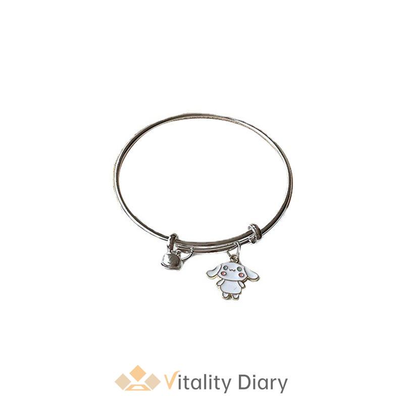 【COD❤️】Gelang Tangan Kartun Yugui Anjing Kulomi Adjustable Beberapa Gelang Teman Terbaik Untuk Wanita-VDY