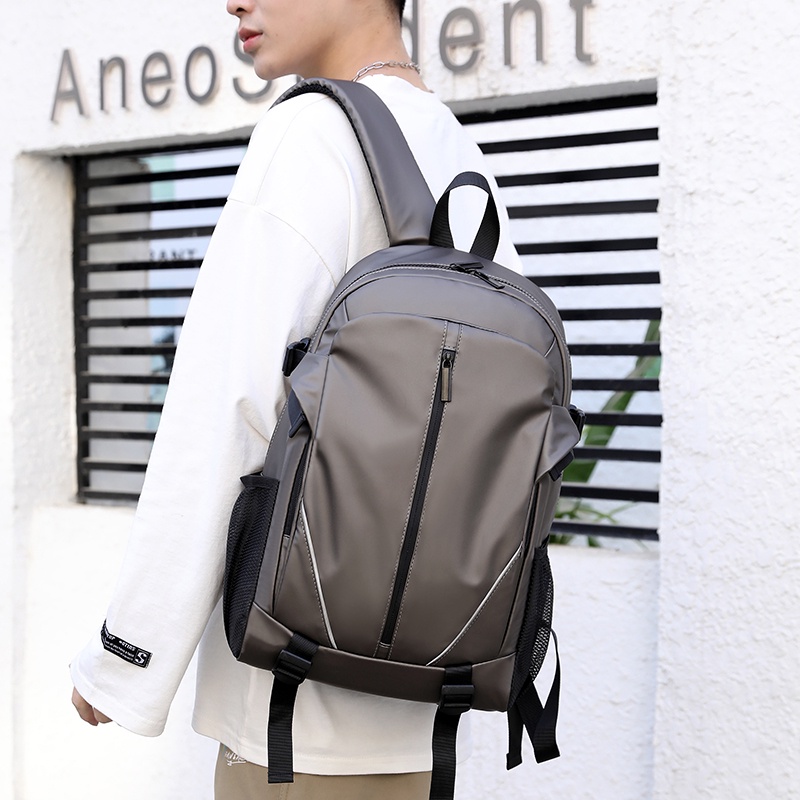 Highland Tas Casual Pria Backpack Waterproof Sekolah Kerja Tas Ransel Punggung Multifungsi Waterproof TR707