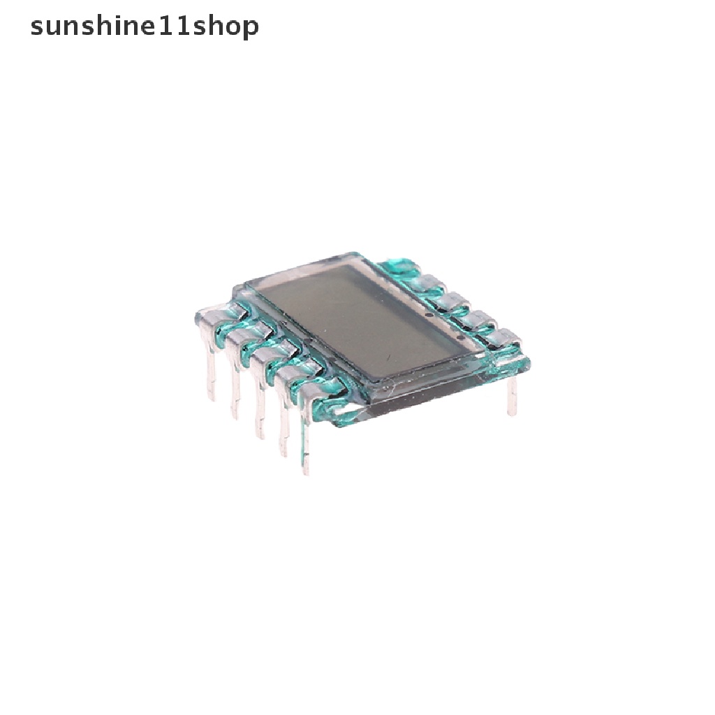 Sho 10PIN TN Positif 3 Digit Segmen LCD Panel 3.0V Digital Tabung Display N