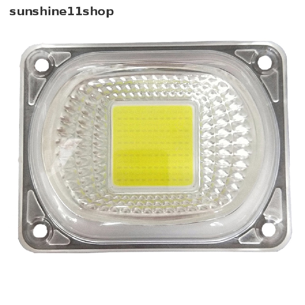 Sho 1Set LED COB Chip Matrix Dengan Reflektor Lensa Untuk 50W Sorot Sumber Cahaya Banjir Cahaya Luar Ruangan Chip Lampu DIY Lampu Sorot N