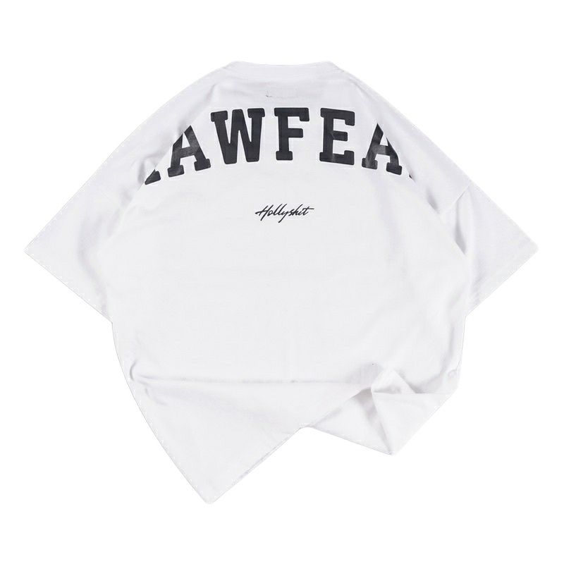 {Oversize}Baju Kaos Cotton Combed Oversized Distro Cowok/Cewek Motif Hollyshit