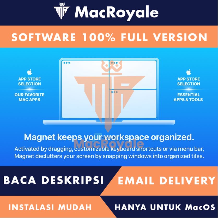 [MacOS] Magnet Full Version Lifetime Full Garansi