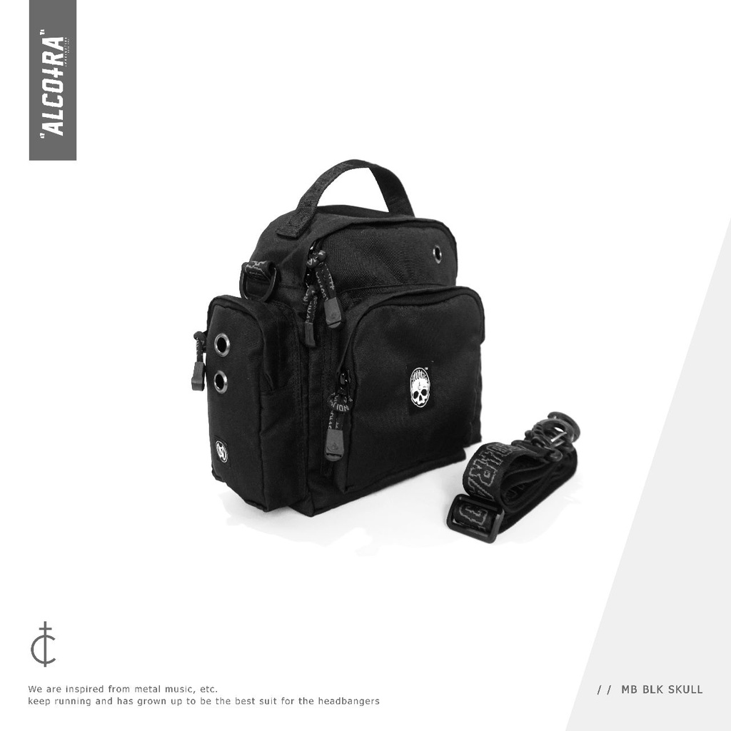 MB BLK SKULL