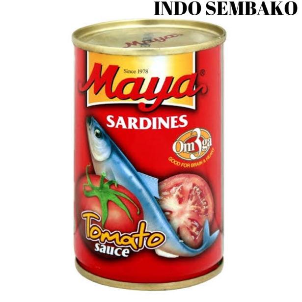 

【Penjualan Terbaik】✅COD Maya Sarden Kaleng 155g / Sarden Maya kecil / Sarden Maya saus tomat 155 gram / Sarden Kaleng Kecil