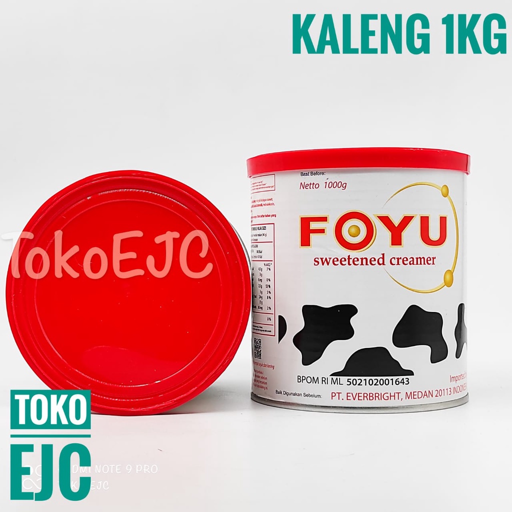 [EJC] Krimer Kental Manis / Susu Kental Manis / SKM Foyu 1kg Kaleng