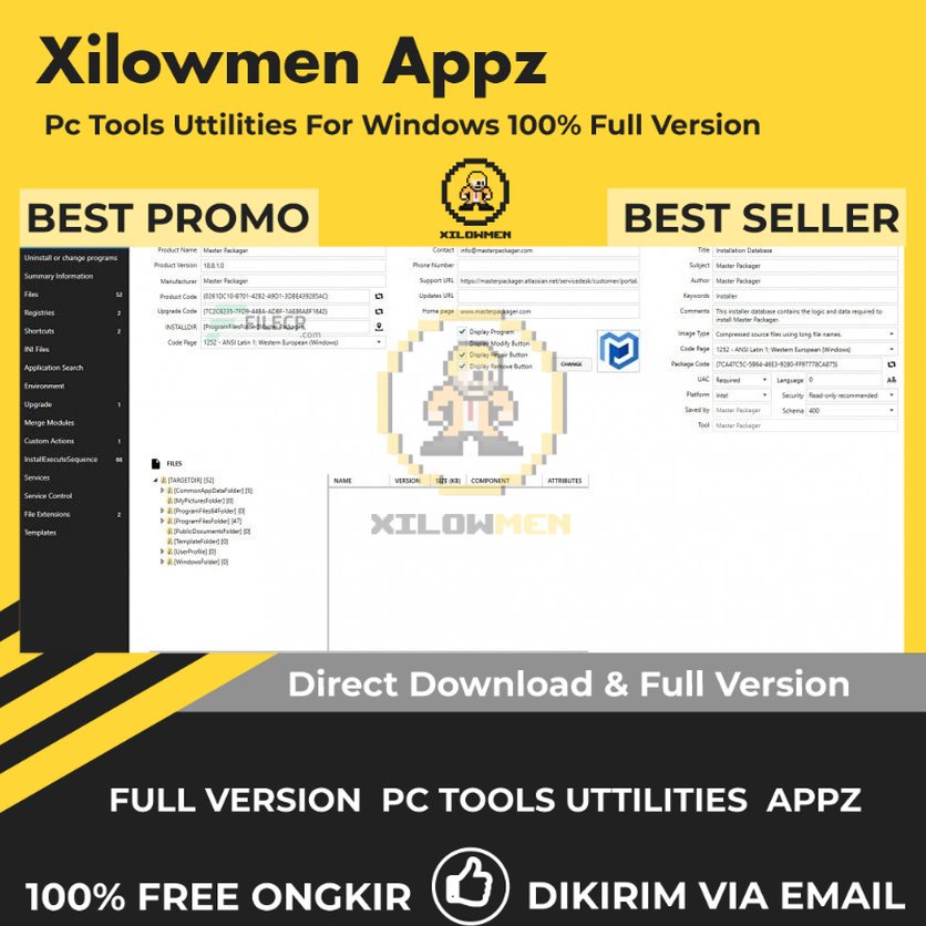 [Full Version] Master Packager Pro PC Tools Software Utilities Lifetime Win OS
