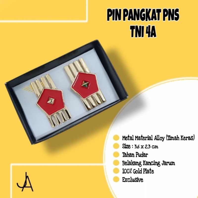 PIN PANGKAT PNS TNI 4A BREVET PANGKAT PNS TNI 4A BRIVET
