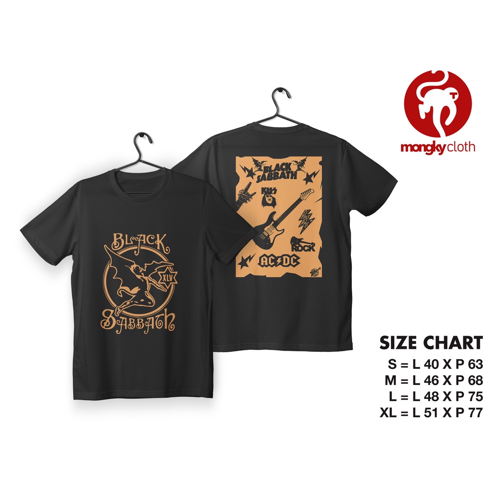 Kaos Vintage  Black Sabbath