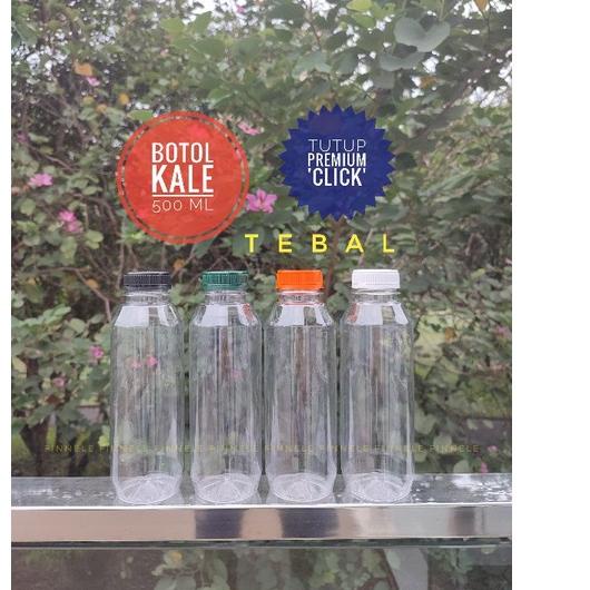 ❅ Botol Plastik Kale 500 ml 500ml TEBAL Isi 50 FREE KARDUS ➫