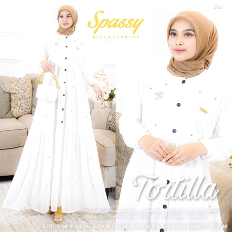 tortilla gamis by spassy || cerutybabydoll LD110