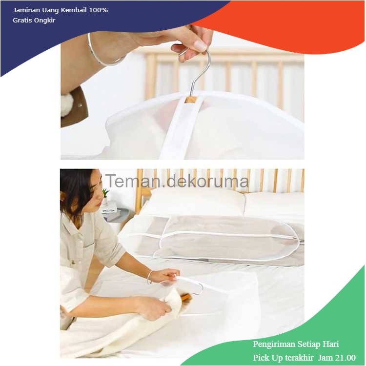 TD- TMP YuFan Cover Pakaian Gaun Jas Anti Debu 60 x 80 cm - LFF68