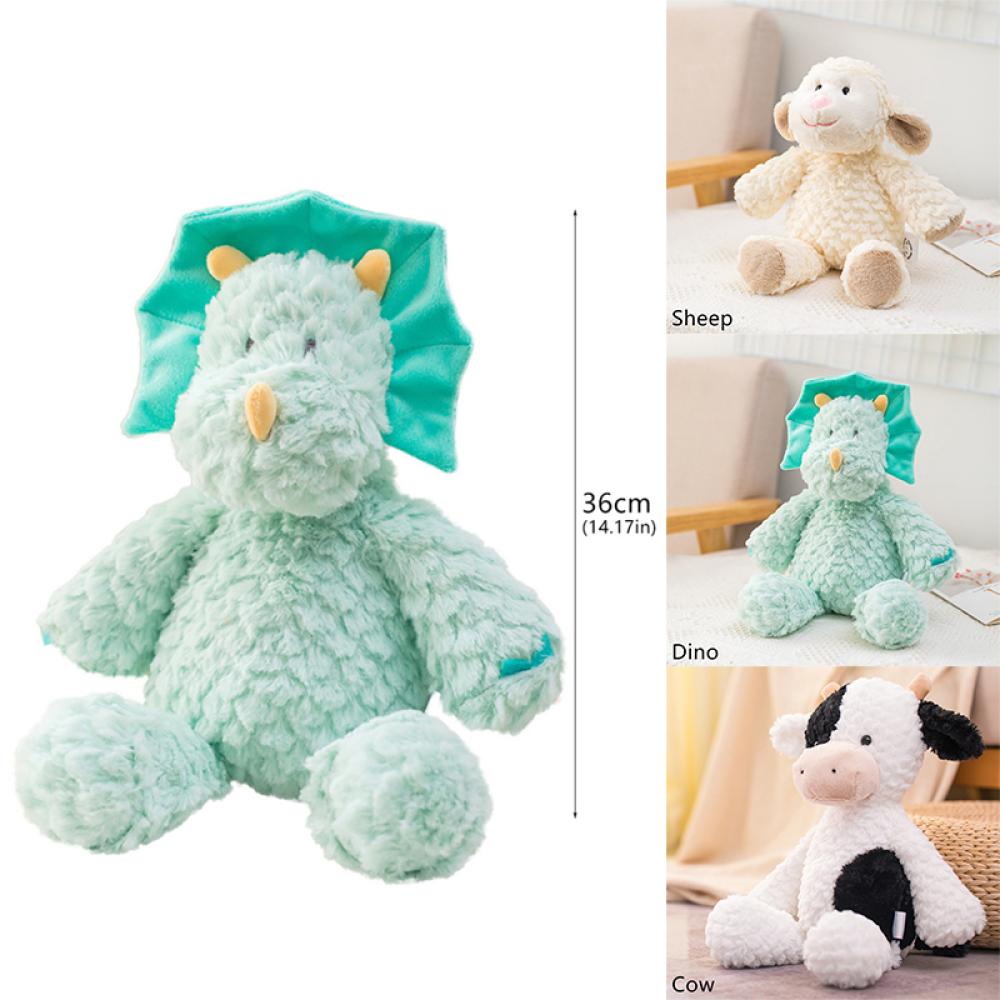 Timekey Lucu Lembut Kaki Panjang Mainan Mewah Boneka Kartun Hewan Bayi Menenangkan Mainan Bunny Unicorn Dino Dekorasi Rumah Boneka Untuk Anak Kids N8U3