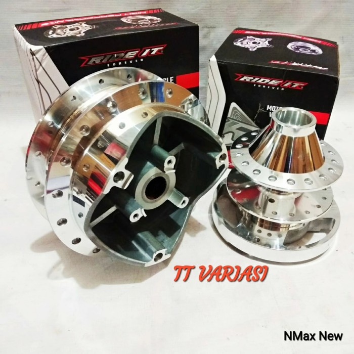 Tromol Nmax New Set Depan & Belakang Ride It