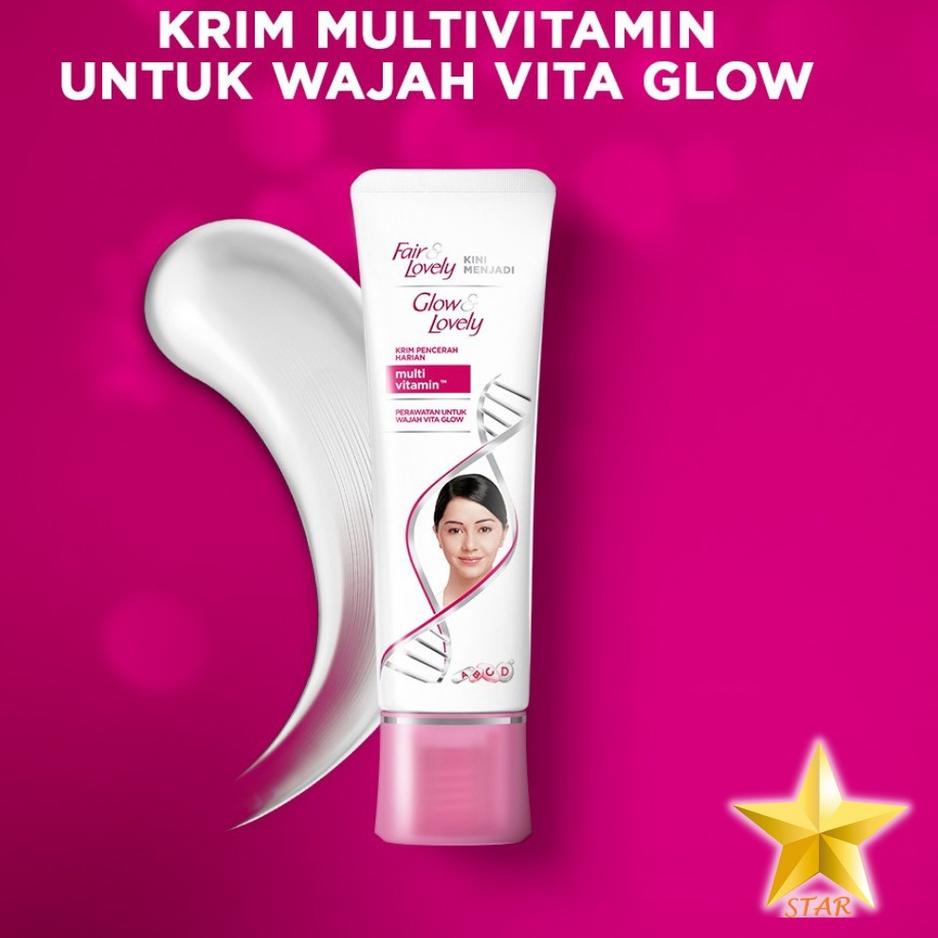 ✽ ORIGINAL Fair And Lovely / Glow And Lovely Cream Pencerah 23 Gr / 46 Gr / Sachet ➺