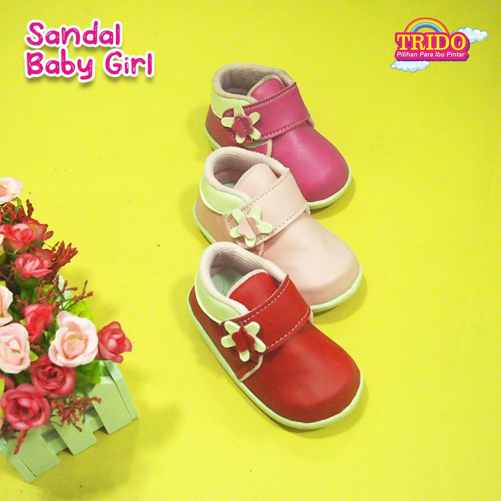 Sepatu bayi bunyi anak perempuan usia 1-3 tahun / sepatu bayi murah / sepatu anak bunyi