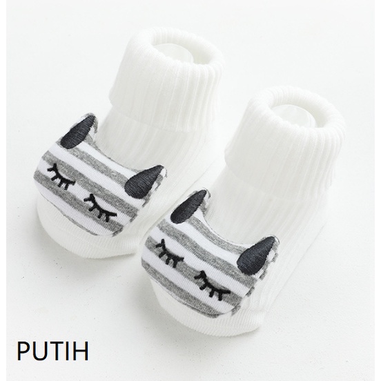 Kaos Kaki Bayi Anak Motif Animal / Kaos Kaki Anak Motif Boneka