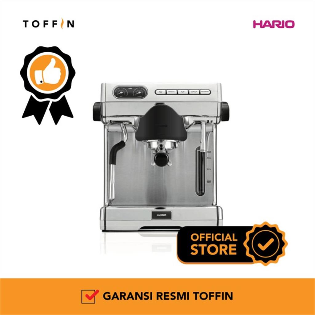 Hario EEM-2-HSV Mesin Espresso Silver