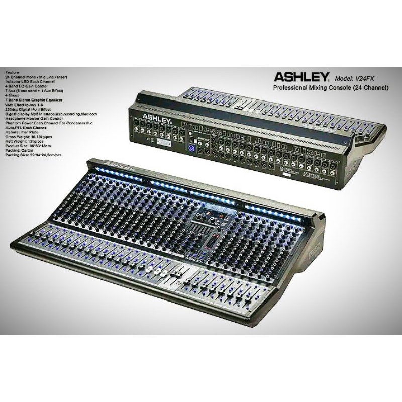 MIXER ASHLEY V24FX