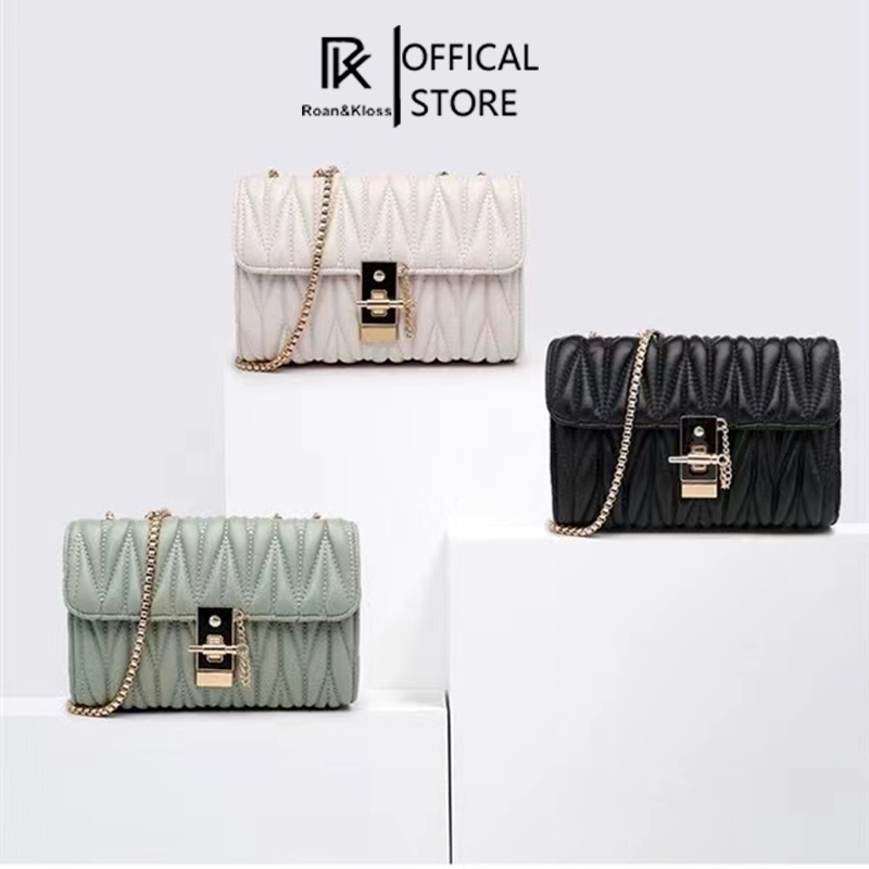 [Roan & Kloss] Tas Selempang Wanita / Tas Slempang Wanita Import Terbaru Original - Kloss Sling Bag 