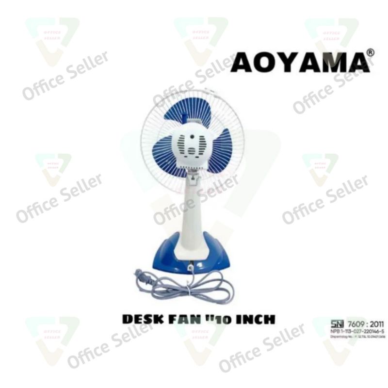 Kipas Angin Duduk 10&quot; | Kipas Angin Meja | Desk Fan 10 inch