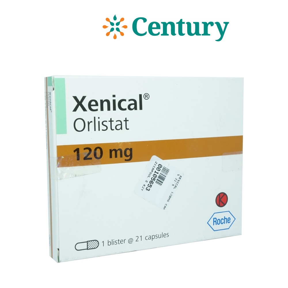 XENICAL 1 BLISTER 21 KAPSUL / ORLISTAT 120MG / OBESITAS