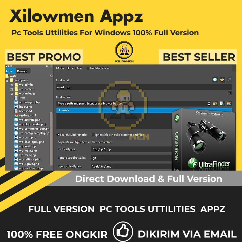 [Full Version] IDM UltraFinder Pro PC Tools Software Utilities Lifetime Win OS