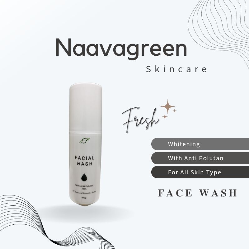 NAAVAGREEN FACIAL WASH -NAAVAGREEN SABUN WAJAH - NAAVAGREEN