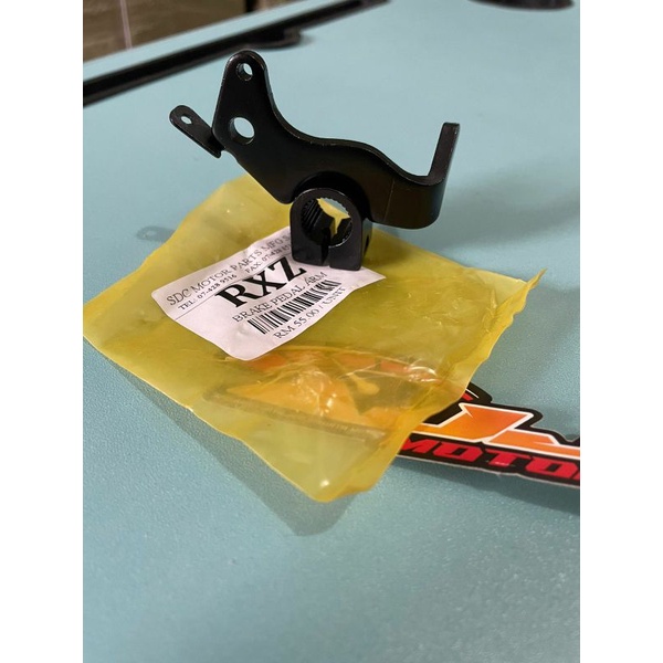 braket pedal rem , stoper pedal rem rxz mile rxz lama dan  rxz catalyzer kuakitas original import ma